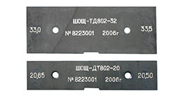 Шаблоны окна щеткодержателя ШОЩ-ТД-802